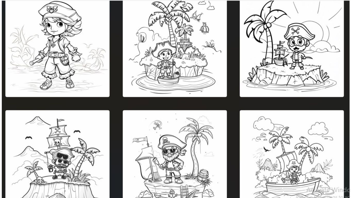 Kids Coloring Pages PLR