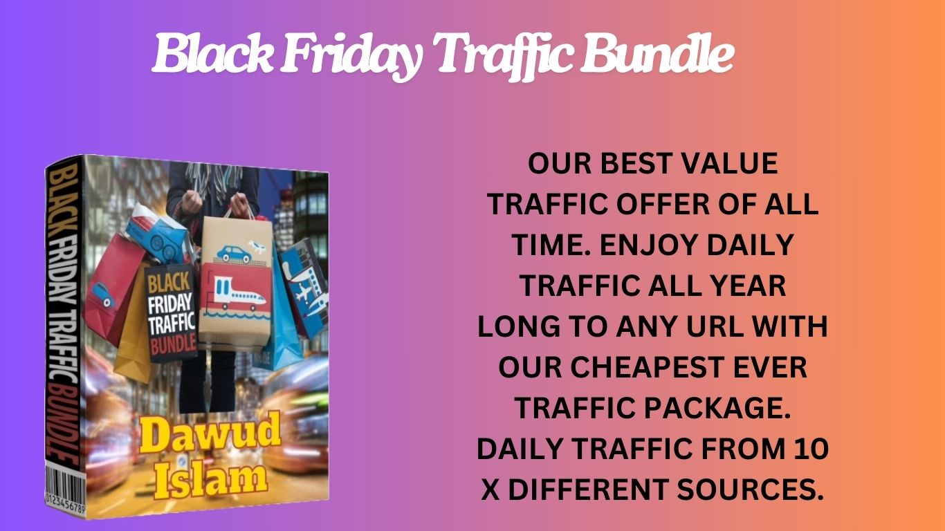 Black Friday Traffic Bundle