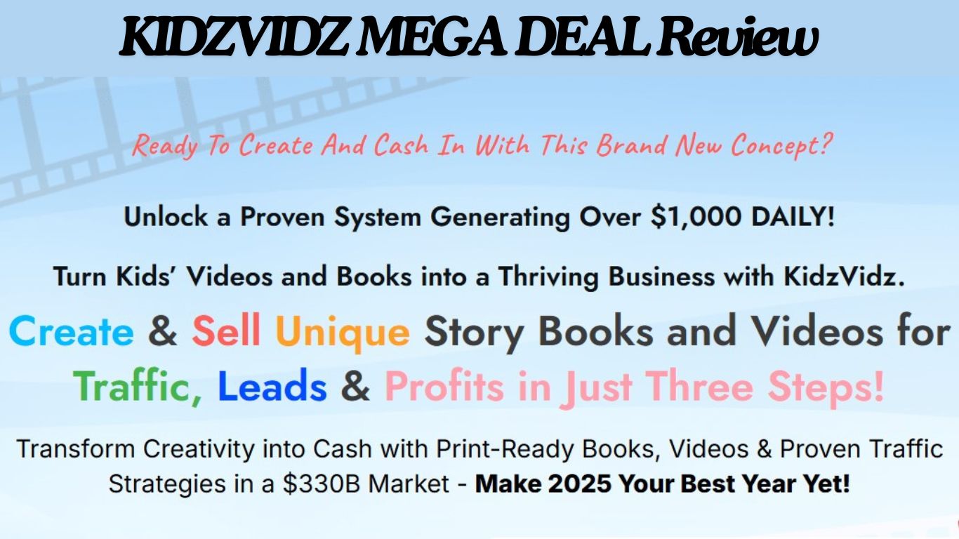 KIDZVIDZ MEGA DEAL