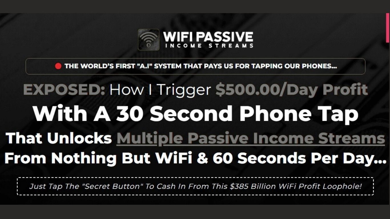 WIFI PASSIVE INCOME STREAMS