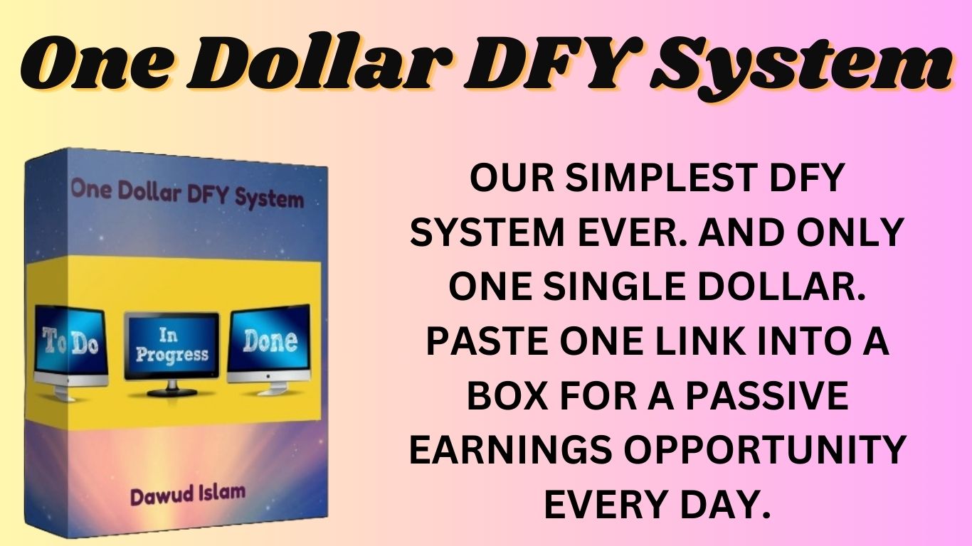 One Dollar DFY System